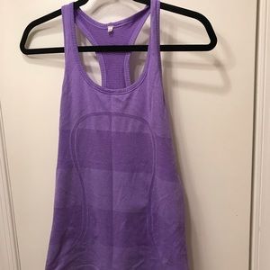 Lululemon swiftly purple tank top